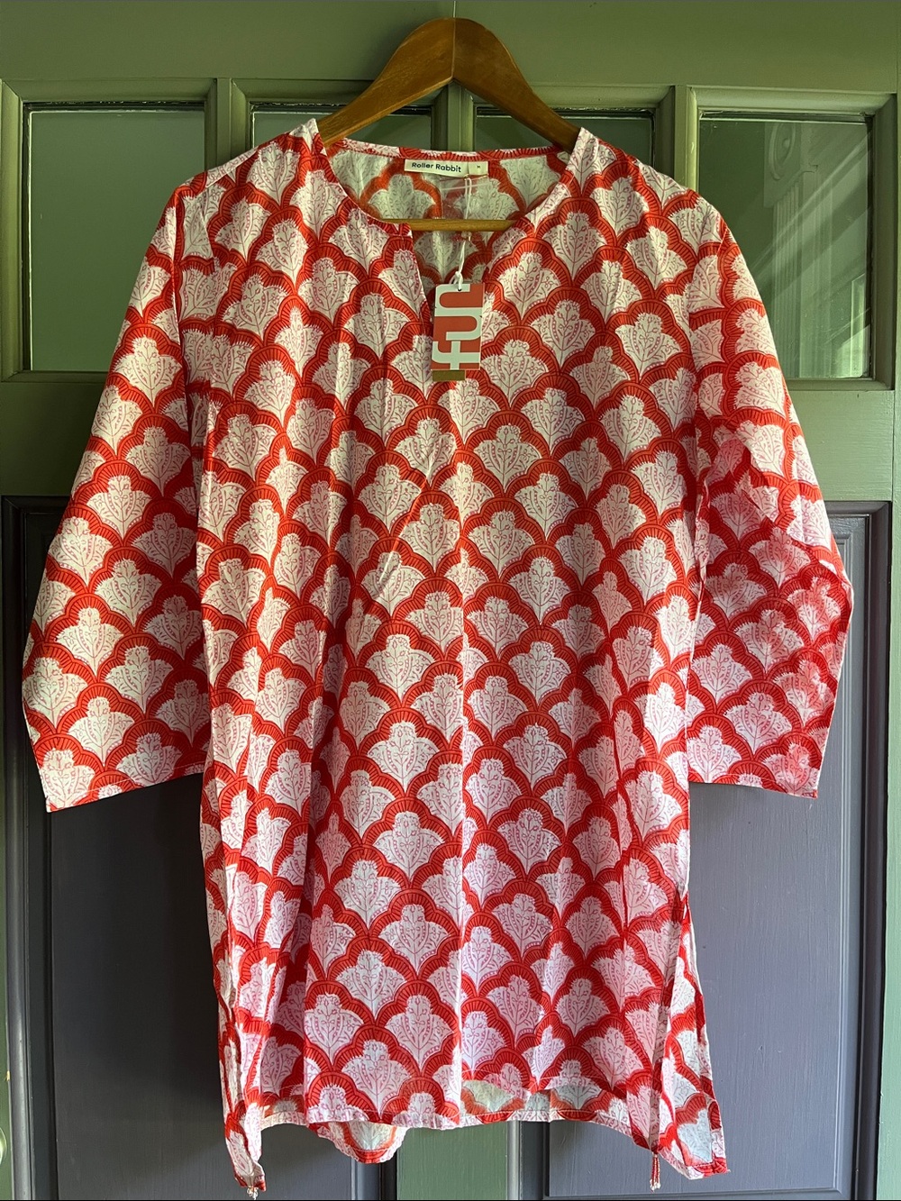 Roller Rabbit Kurta Jemina Red - Picture 2 of 5